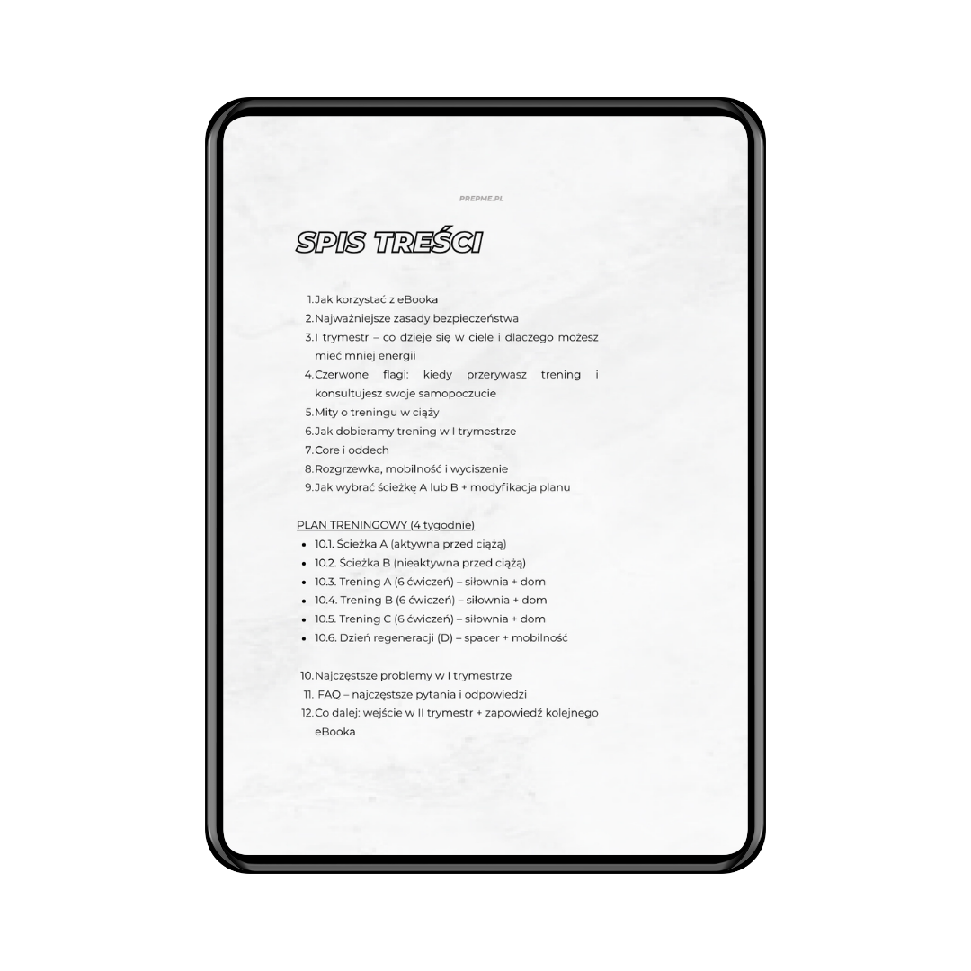 AKTYWNA W CIĄŻY - TRYMESTR 1 - obrazek 2